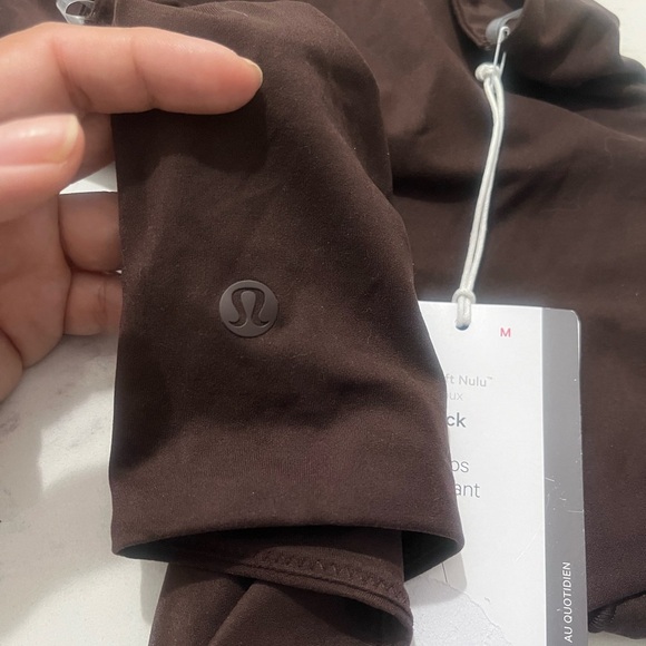 Lululemon Athletica Chocolate Mock-Neck Bodysuit - Picture 4 of 5